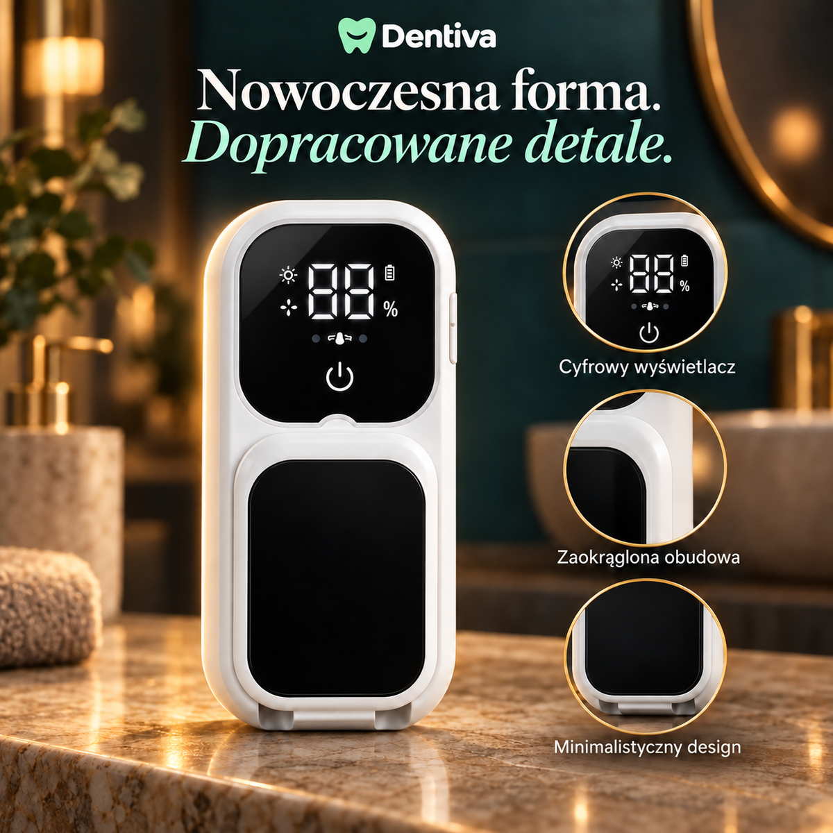 Dentiva – Inteligentny uchwyt UV do szczoteczek