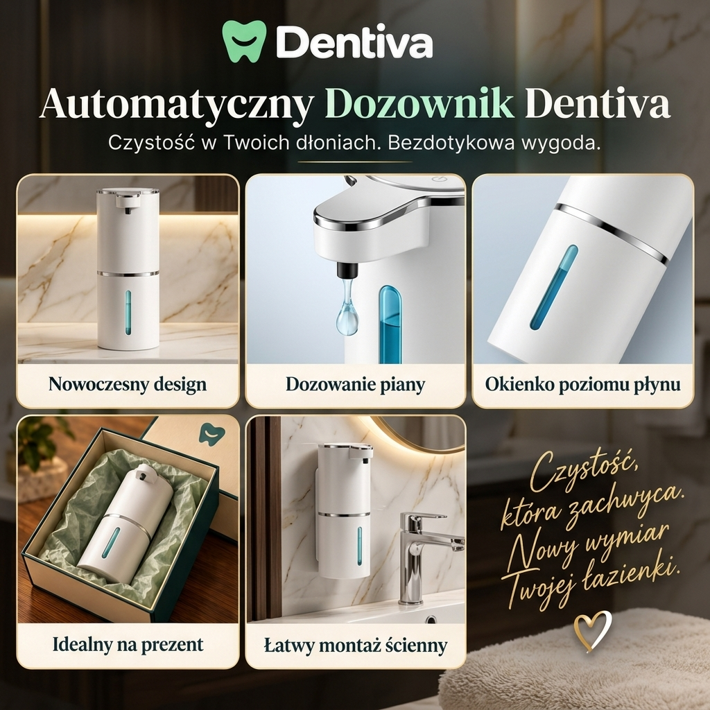 Dentiva - Automatyczny Dozownik do mydła