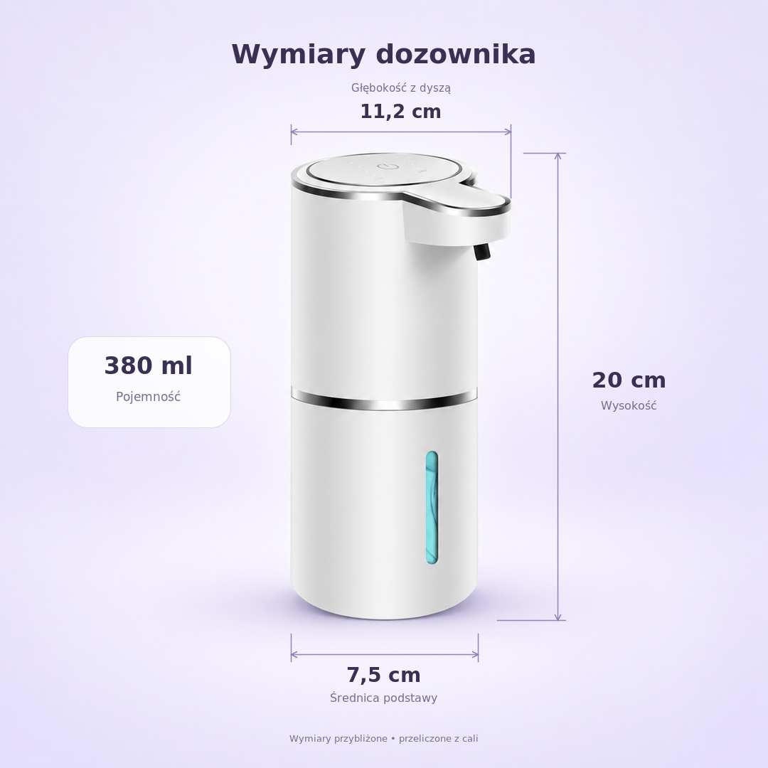 Dentiva - Automatyczny Dozownik do mydła